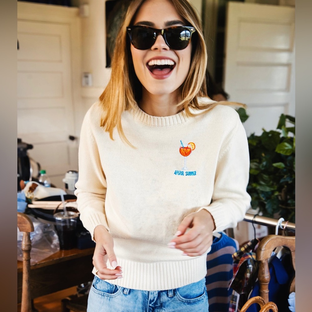 Kiel James Patrick Aperol Summer Sweater Women’s Size Small